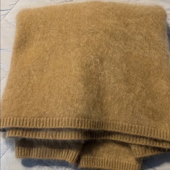 LISA YANG Natalia Latte brushed cashmere sweater sz 1 - Picture 7 of 7